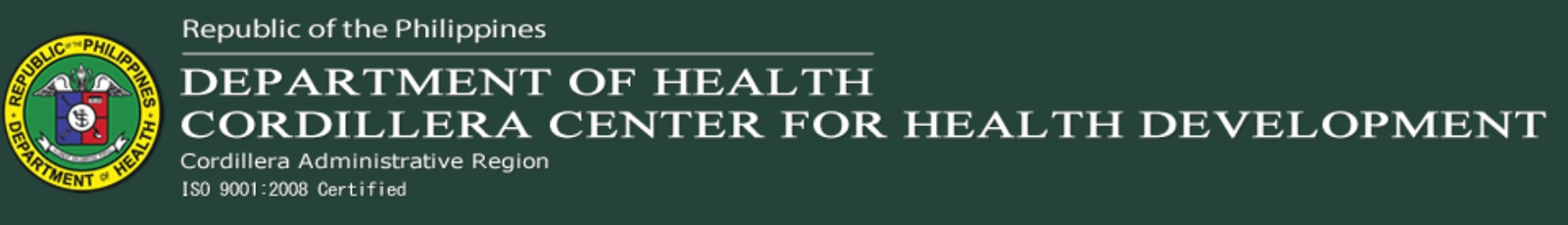 Department Of Health Cordillera Center For Health Development