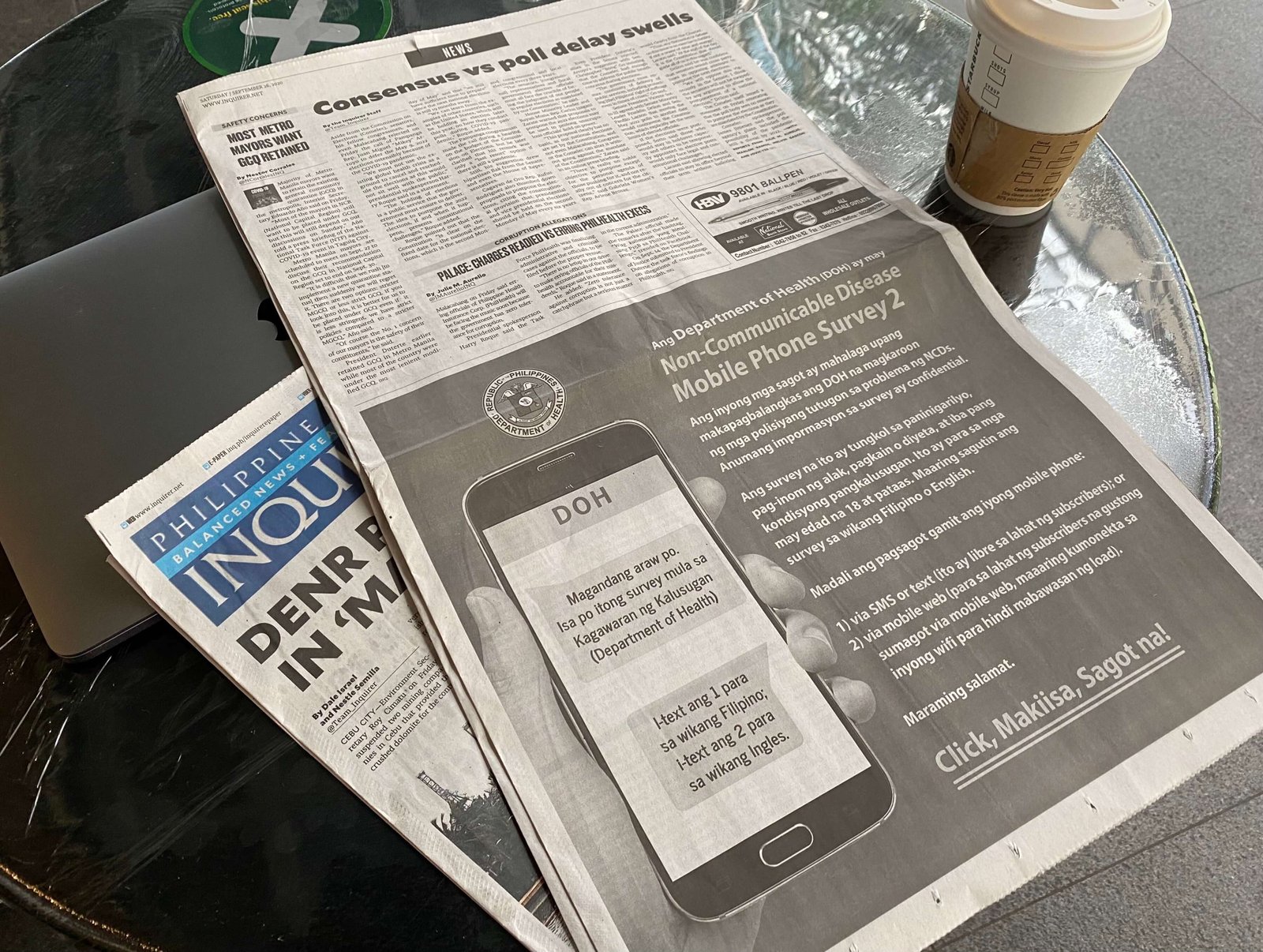 Non-Communicable Disease Mobile Phone Survey