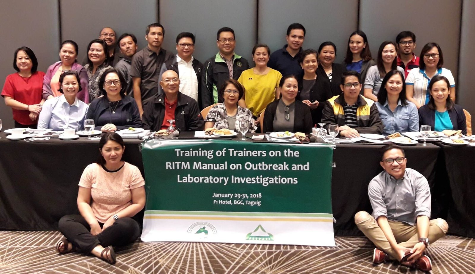 Training of Trainers and Roll Out of RITM Manual on Outbreak and Laboratory Investigations